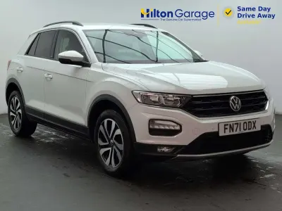 Used VW T-Roc Active 150 HP (110 kW) 2021 White SUV