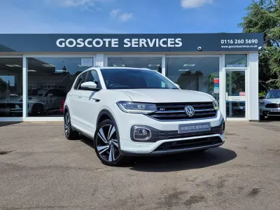 Used VW T-Cross R-line 2019 White SUV