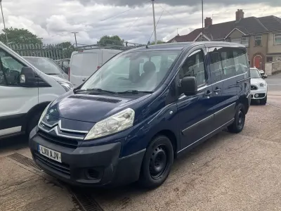 Używany Citroën Dispatch 90 KM (66 kW) 2011 Niebieski Minivan