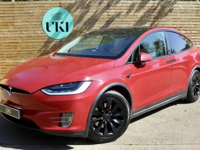 Usado Tesla Model X 311 kW (423 HP) 2018 Vermelho SUV