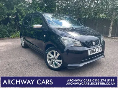 Used Seat Mii 75 HP (55 kW) 2014 Black Hatchback