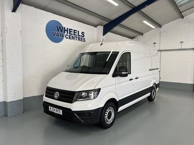 White Used 2024 VW Crafter Van | £27,490 (Fair price)
