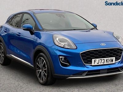 Used Ford Puma Titanium 125 HP (91 kW) 2023 Blue SUV