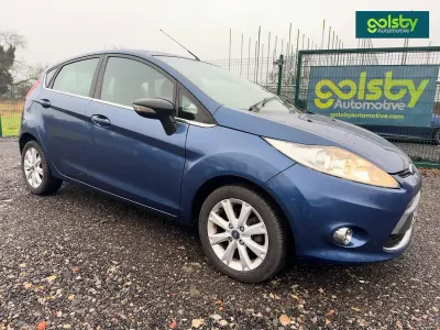 Used Ford Fiesta Zetec 94 HP (69 kW) 2009 Blue Hatchback