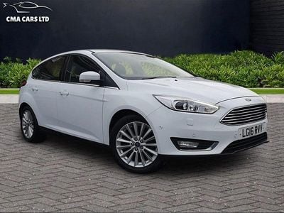 White Used 2016 Ford Focus Titanium X Hatchback | £6,500 (Fair price)