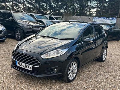 Used Ford Fiesta Titanium 2015 Black Hatchback