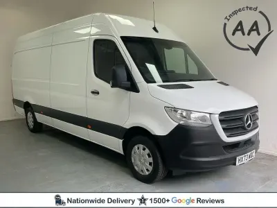 Używany Mercedes Sprinter Premium 150 KM (110 kW) 2023 Biały Van