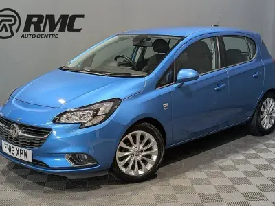 Used Vauxhall Corsa 90 HP (66 kW) 2016 Blue Hatchback