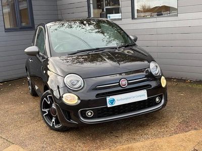 Black Used 2017 Fiat 500 S Hatchback | £4,995 (Fair price)