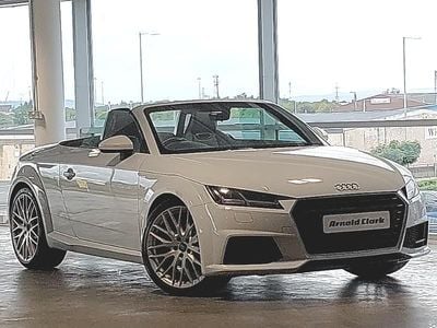 White Used 2016 Audi TT S-Line Coupe | £11,498 (Fair price)