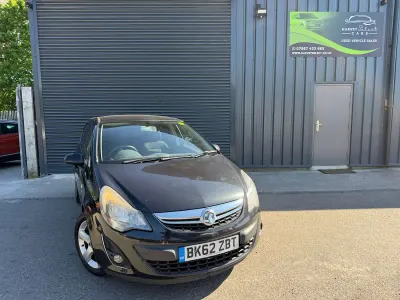 Used Vauxhall Corsa 2012 Black Hatchback
