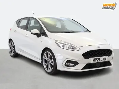 Used Ford Fiesta ST-Line X 155 HP (114 kW) 2021 White Hatchback