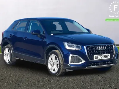 Begagnad Audi Q2 Sport 150 HK (110 kW) 2022 Blå SUV