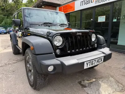 Begagnad Jeep Wrangler Rubicon 285 HK (209 kW) 2017 Svart SUV