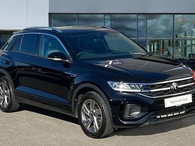 Black Used 2023 VW T-Roc R-line SUV | £23,303 (Fair price)