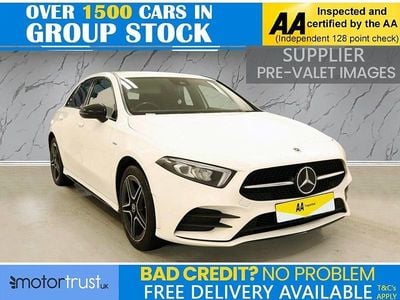 Used Mercedes A250 AMG line 2021 White Hatchback