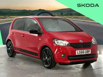 Used Skoda Citigo Monte Carlo 60 HP (44 kW) 2016 Red Hatchback