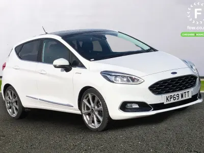 Used Ford Fiesta Vignale 101 HP (74 kW) 2019 White Hatchback