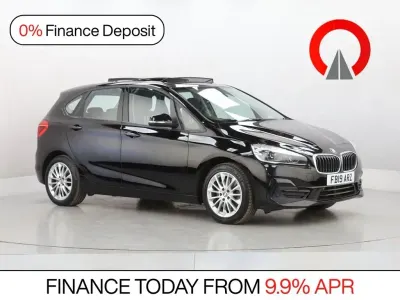 Used BMW 225 Active Tourer Sport Line 224 HP (164 kW) 2019 Black MPV