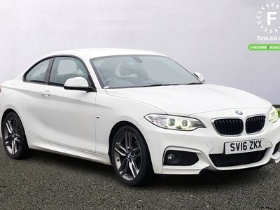 used BMW 218 2 SERIES COUPE i M Sport 2dr [18" Wheels, Drive Performance Control, Parking Sensors]