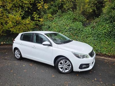 White Used 2021 Peugeot 308 Active Premium Hatchback | £7,495 (Fair price)