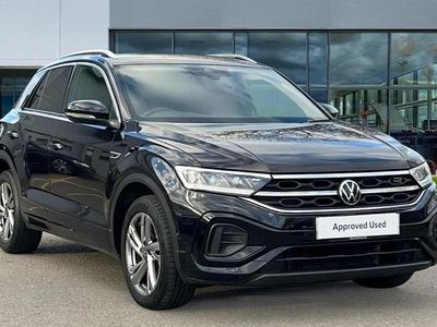 Black Used 2022 VW T-Roc R-line SUV | £22,726 (Fair price)