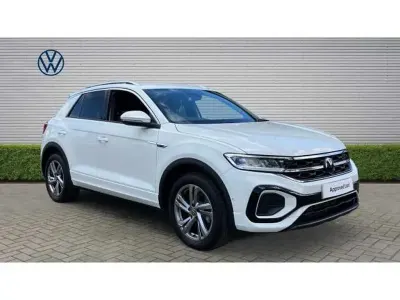 Używany VW T-Roc R-line 150 KM (110 kW) 2023 Biały SUV