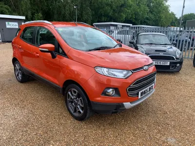 Used Ford Ecosport Titanium 2016 Red SUV