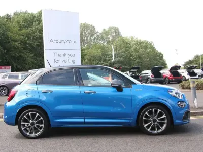 Used Fiat 500X Sport 120 HP (88 kW) 2020 Blue SUV
