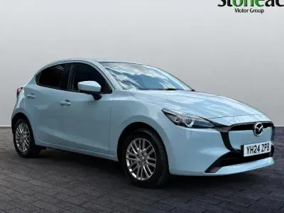 Used Mazda 2 Exclusive-Line 90 HP (66 kW) 2023 Blue Hatchback