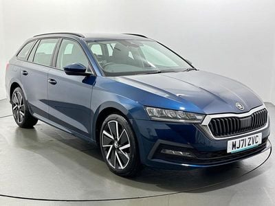 Used Skoda Octavia SE Technology 2021 Blue Estate