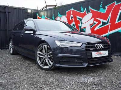 Used Audi A6 Black Edition 320 HP (235 kW) 2018 Blue Estate