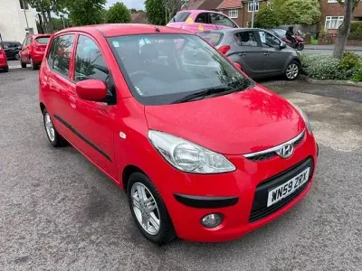 Używany Hyundai i10 Comfort 78 KM (57 kW) 2009 Czerwony Hatchback