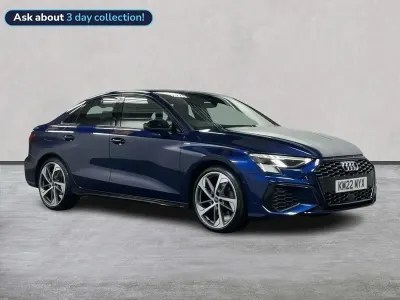 Used Audi A3 Advanced 150 HP (110 kW) 2022 Blue Sedan