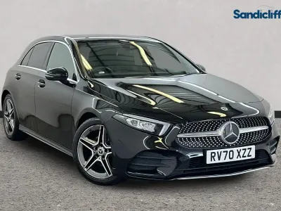 Used Mercedes A180 Executive 116 HP (85 kW) 2020 Black Hatchback