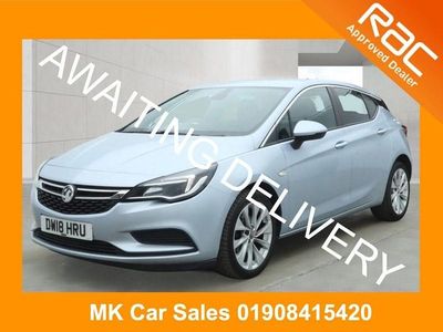 Used Vauxhall Astra 150 HP (110 kW) 2018 Silver Hatchback