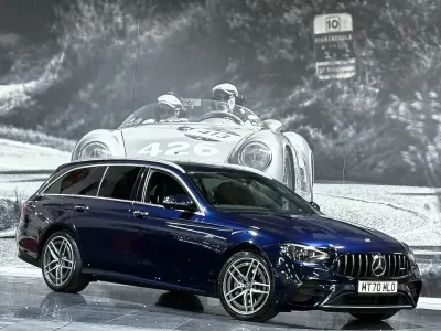 Used Mercedes E53 AMG Premium 430 HP (316 kW) 2021 Blue Estate