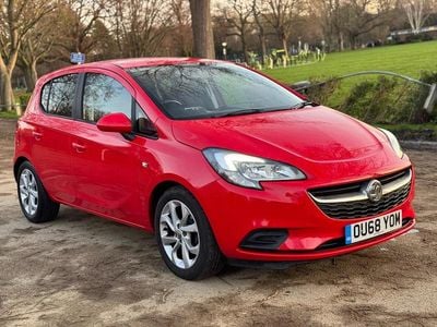 Used Vauxhall Corsa Sport 90 HP (66 kW) 2018 Red Hatchback