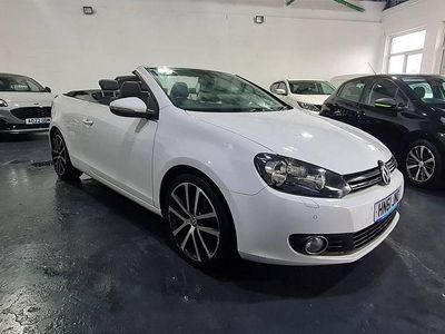 Used VW Golf GT 2011 White Cabriolet