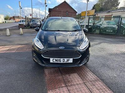 Used Ford Fiesta Zetec 2016 Black Hatchback