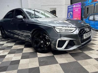 Used Audi A4 S-Line 163 HP (119 kW) 2020 Grey Sedan