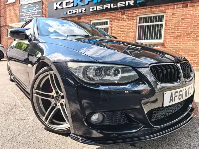 Used BMW 320 Cabriolet M Sport 2011 Black Cabriolet