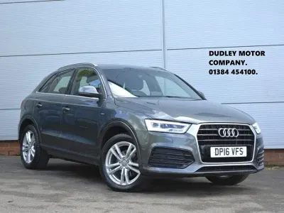 Used Audi Q3 S-Line 150 HP (110 kW) 2016 Grey SUV