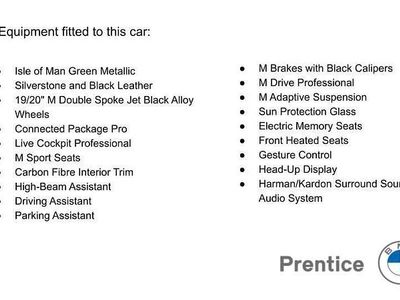 Green Used 2021 BMW M3 Competition Edition | £50,995 (Super price)