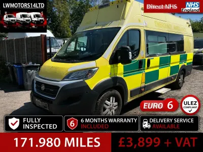 Used Fiat Ducato 2018 Yellow Van