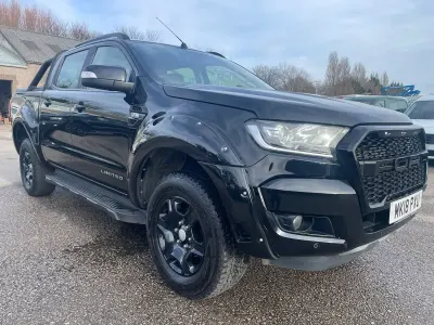 Used Ford Ranger 160 HP (117 kW) 2018 Black Pickup