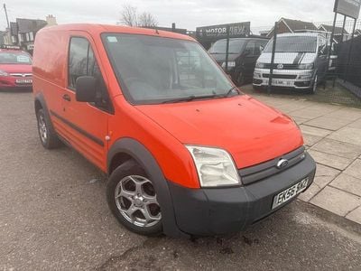 Used Ford Transit Connect 75 HP (55 kW) 2006 Orange MPV