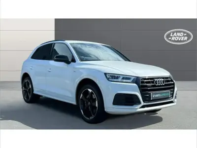Used Audi Q5 Black Edition 241 HP (177 kW) 2020 White SUV