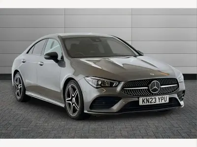 Used Mercedes CLA200 AMG Line Premium 161 HP (118 kW) 2023 Grey Coupe