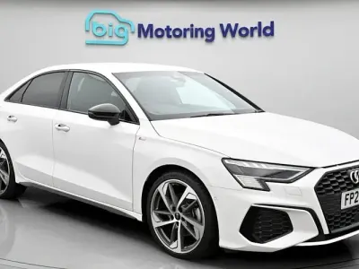Used Audi A3 S-Line 150 HP (110 kW) 2023 White Sedan